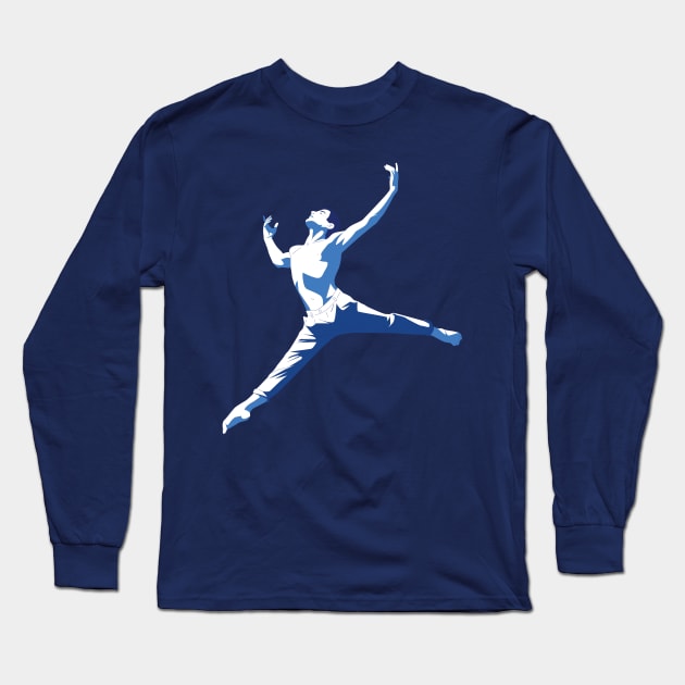 Ballet Dancer Long Sleeve T-Shirt by Malikom